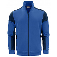 Cobalt/Navy Full Zip Sweatshirt