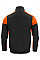 Black/Orange Full Zip Sweatshirt