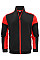 Black/Red Full Zip Sweatshirt