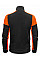 Black/Orange Ladies Full Zip Sweatshirt