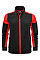 Black/Red Ladies Full Zip Sweatshirt