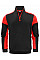 Black/Red Half Zip Sweatshirt