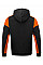 Black/Orange Hoodie