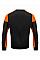 Black/Orange Crewneck Sweatshirt