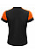 Black/Orange Ladies T-Shirt