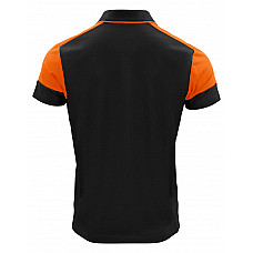 Black/Orange Polo Shirt