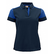 Navy/Cobalt Ladies Polo Shirt