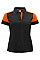 Anthracite/Black Ladies Polo Shirt