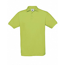 Pistachio Men's Safran Piqué Polo