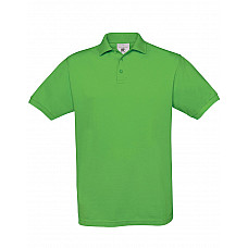 Real Green Men's Safran Piqué Polo