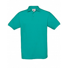 Real Turquoise Men's Safran Piqué Polo