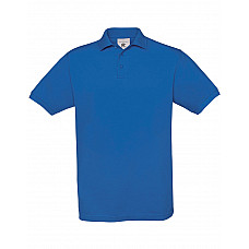 Royal Blue Men's Safran Piqué Polo