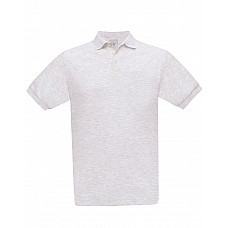 Ash Grey Men's Safran Piqué Polo