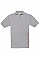 Heather Grey Men's Safran Piqué Polo