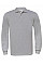 Heather Grey Safran Long-sleeved Polo Shirt