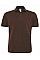 Brown Men's Heavymill Piqué Polo