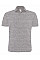 Heather Grey Men's Heavymill Piqué Polo