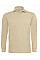 Sand Heavymill Long Sleeved Polo Shirt