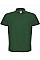 Bottle Green ID.001 Short Sleeve Pique Polo