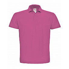 Fuchsia ID.001 Short Sleeve Pique Polo