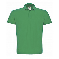 Kelly Green ID.001 Short Sleeve Pique Polo