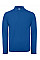 Royal Blue ID.001 Men's Long Sleeve Polo