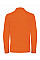 Orange ID.001 Men's Long Sleeve Polo