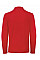 Red ID.001 Men's Long Sleeve Polo