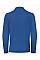 Royal Blue ID.001 Men's Long Sleeve Polo