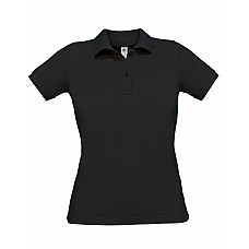 Black Women's Safran Pure Polo Shirt