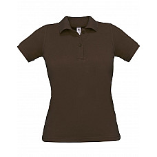 Brown Women's Safran Pure Polo Shirt