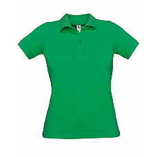 Kelly Green Women's Safran Pure Polo Shirt