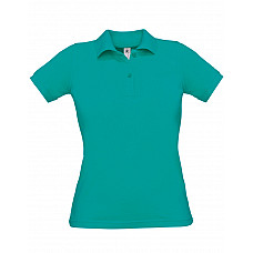 Real Turquoise Women's Safran Pure Polo Shirt