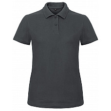 Anthracite ID.001 Women's Piqué Polo