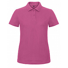 Fuchsia ID.001 Women's Piqué Polo