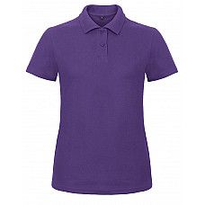 Purple ID.001 Women's Piqué Polo