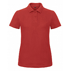 Red ID.001 Women's Piqué Polo