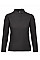 Black ID.001 Women's Long Sleeve Polo