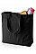 Black Canvas Classic Shopper