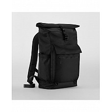 Black Axis Roll Top Backpack