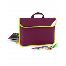 Burgundy Enhanced-Viz Book Bag