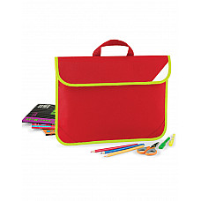 Classic Red Enhanced-Viz Book Bag