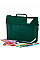 Bottle Green Junior Book Bag With Strap