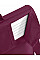 Burgundy Junior Book Bag With Strap