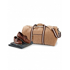 Sahara Vintage Canvas Holdall