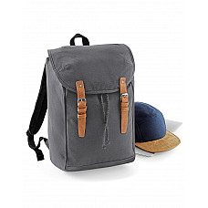 Graphite Grey Vintage Rucksack