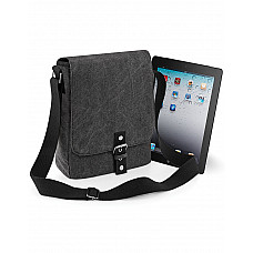 Vintage Black Vintage Canvas iPad/Tablet Reporter