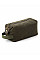 Olive Green Heritage Waxed Canvas Wash Bag