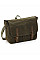 Olive Green Heritage Waxed Canvas Messenger