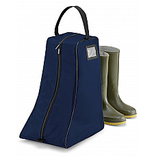 French Navy/Black Boot Bag